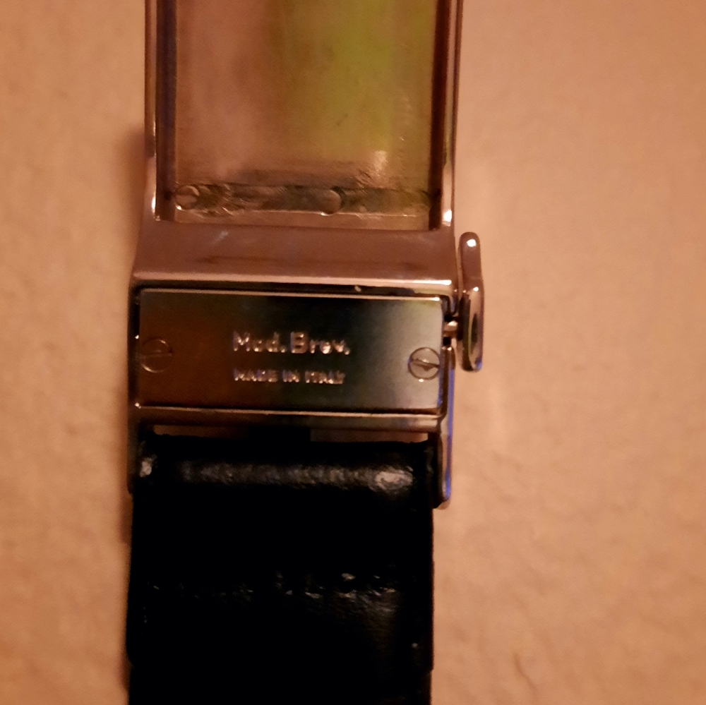 BURBERRY LEATHER BELT. - Picture 3 of 4